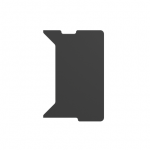 Genesis Holm modulinis &scaron;oninis staliukas, de&scaron;inysis, 50 cm