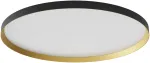 60W LED pavir&scaron;inis/pakabinamas &scaron;viestuvas DAMA, juodos/aukso sp., 3000/4000/5000K, 80cm, 01-3752