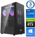 Stacionarus kompiuteris INTOP i7-14700F 16GB DDR5 500SSD M.2 NVME RTX5060Ti 8GB WIN11 (RW56746WH)