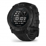I&scaron;manusis laikorodis Instinct&reg; 3 &ndash; 45 mm, Solar, Tactical Edition, Juodas su juodu dirželiu