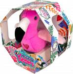 HAPPY YAPPERS interaktyvus pliu&scaron;inis pauk&scaron;tis - Flamingas