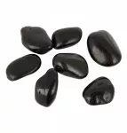NB Minerals Poliruoti akmenys Juodas Pebble III 30-50mm akvariumui terariumui 10kg/PAKUOTĖ
