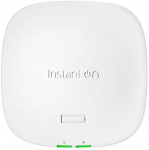 Mar&scaron;rutizatorius Hewlett Packard (HP) &bdquo;HPE Networking Instant On AP21&ldquo; (RW) dviejų radijo dažnių 2x2 &bdquo;Wi-Fi 6&ldquo; prieigos ta&scaron;ko paketas su RW maitinimo &scaron;altiniu