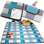 Realprices Lauko pikniko kilimėlis su izoliacija, sulankstomas, atsparus vandeniui, 200 cm