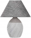 Domoletti STALINĖ LEMPA CERAMICA E14 MT85708-PILKA