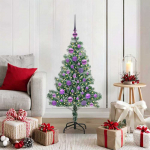 Dirbtinė Kalėdų Eglė Su Sniegu ir LED &Scaron;viesa su 150 LED 120 cm