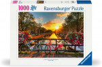 Ravensburger dėlionė 1000 detalių &bdquo;Dviračiai Amsterdame&ldquo;