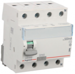 Legrand 411738 Liekamosios srovės jungiklis 4P 40A 0,5A tipo AC P304 TX3 411738