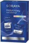 SORAYA hialurono rūg&scaron;ties mikroinjekcijos dovanų rinkinys 60+ (regeneruojantis kremas + rauk&scaron;les mažinantis paakių kremas)