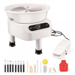 Vevor Keramikos žiedimo staklės 28 cm, 450 W, 3 kojos