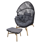 Besk Fotelis su atrama kojoms 48x63x37,5cm 98x100x142cm