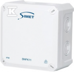 Simet PUSZ.N/T SNFK11, 110X110X67, IP66 Baltas