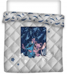 Disney Lilo ir Stitch dygsniuota lovatiesė, antklodė 240x220cm