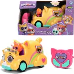 Jada Toys Superkoty zdalnie sterowany samoch&oacute;d RC Basic Car su Ginny i Bitsy światłem i dźwiękiem