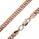 Auksinė grandinėlė "Double Curb" Brasco 63301