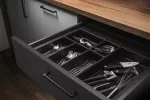 GTV AXISPACE insert, for drawer 500, juodas