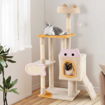 Promotions Katėms skirtas draskyklė, 95x43x125 cm, medinė, laipiojimo ir draskymo baldai