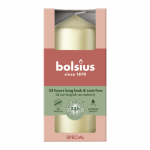 Bolsius Žvakės cilindras &Oslash;120x58mm sidabras