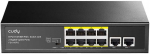 &Scaron;akotuvas Cudy FS1010PG network switch Fast Ethernet (10/100) Power over Ethernet (PoE) Juodas