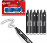 Sharpie - Creative Marker Acrylic Paint Pens - Bullet Tip Vanduo-Based Paint Markers - Baltas - 6 Count (SKU: 2218126)