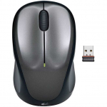 Belaidė kompiuterinė pelė LOGITECH M235, juoda, pilka