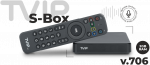 TVIP S-Box v.706 BTV Voice 4K UHD Android 11 IPTV imtuvas