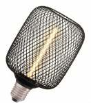 Dekoratyvinė LED lemputė OSRAM DECO, E27 SQ100BK, 3,5 W, 1800K, 150 lm, NON-DIM, juodos sp