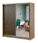 Lova ES Spinta stumdomomis durimis LONDON 203L su lamelėmis