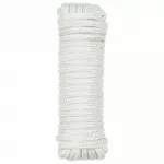 Laivo virvė 10 mm 6 m Balta Poliesteris