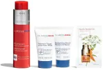 Set Clarins Men Gel Energizante 50ml Champu 30ml Limpiador 30m@