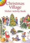 KNYGA Joan Obrien Christmas Village Sticker Activity Book