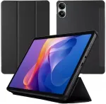 Plan&scaron;etinio kompiuterio dėklas Strado-Tech SMART dėklas Xiaomi Redmi Pad 2 11 11'' 2025 su dangteliu, žadinimo funkcija, juodas