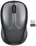 Logitech M235 pelė 910-002201 (optinė; 800 DPI; pilka)