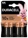 Elementai Duracell AA (LR6/MN1500) 1,5V, &scaron;arminiai, 4 vnt