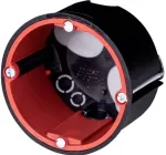 f-tronic HW prie&scaron;gaisrinė dėžutė &Oslash;68mm, t=50mm, su laidų ir vamzdžių įvadais, BS2700