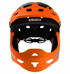 Oranžinis Kamikaze Ronin Helmet Oranžinis Ze Szczęką S