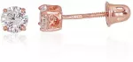 Diamond Sky Jewelry Auksiniai auskarai su cirkoniais &bdquo;Naujoji Klasika IX&ldquo;