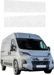 GrizzGlass Balta techninė danga HeavyDuty Baltas priekinėms slenksčiams, skirta Fiat Ducato (2006-2026) [2w1] (GRZ22477)
