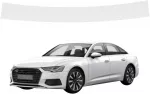 GrizzGlass bespalvė techninė danga HeavyDuty Clear bagažinės slenksčiui, skirta Audi A6 C8 Sedan (2018-2023) (GRZ20809)