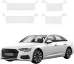 GrizzGlass bespalvė techninė HeavyDuty Clear danga slenksčiams, skirtiems Audi A6 C8 Sedan (2018-2023) [4w1] (GRZ20818)
