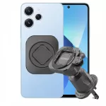 Accezz EasyLock automobilinis telefono laikiklis &ndash; ventiliacijos grotelėms &ndash; universalus &ndash; 360 laipsnių besisukantis &ndash; juodas