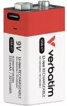 Verbatim 30251 USB-C Įkraunama baterija Li-ion 9V 335mAh (1 vnt pakuotėje)