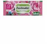 Pink Freshmaker drėgnos servetėlės Rožinė Rose, 72 vnt