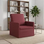 Sofa Krėslas Vyno raudona 70 x 81 x 82 cm Audinys