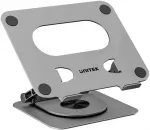 Unitek Ne&scaron;iojamojo kompiuterio stovas su nuimamu USB-C &scaron;akotuvu 5 viename | 2xUSB-A 5Gbps | HDMI 4K@60Hz | RJ45 | PD100W (D1109CGY01)