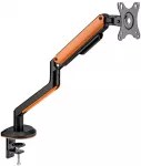 Laikiklis Powerton ERGO VISTA Regulowany uchwyt na monitorius, juoda, 2-9KG, zacisk, 17"- 32", 75x75/100x100