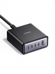 UGREEN USB-C įkrovimo stotelė 65 W su 5 USB jungtimis ir 2 m laidu, 65195