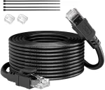 Cat 6 Lan kabelis 30m lauko, atsparus Uv ir vandeniui, 10gbps