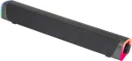 Kompiuterio kolonėlės Woxter Big Bass 320 Soundbar garso juosta su 18w galia (rgb ap&scaron;vietimas, 3.5mm Pc/ps4/XBOX/tv/telefonui/plan&scaron;etei) maitinamas per Usb (juoda)