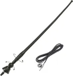 Lanksti Am/fm antena automobiliams, laivams, traktoriams, 1.3m laidas